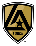 Away team LA Force logo. Savannah Clovers vs LA Force predictions and betting tips