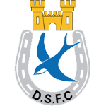 Home team Dungannon Swifts logo. Dungannon Swifts vs Linfield prediction, betting tips and odds